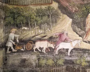 Fresco Prints: Cycle of the Months. 1391-1407