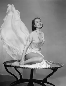 Bare Legs Prints: Cyd Charisse, portrait