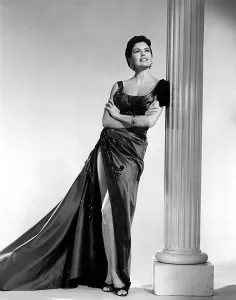 Column Prints: Cyd Charisse, portrait