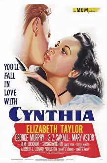 Images Dated 13th May 2015: CYNTHIA, US poster art, Elizabeth Taylor, 1947