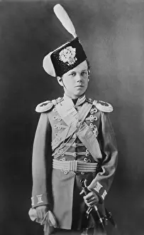 Epaulets Prints: Czar Nicholas II of Russia in 1882, at age 14
