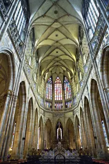 Prague Prints: CZECH Rep.. Prague. Saint Vitus Cathedral