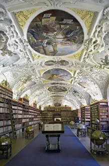 Prague Prints: CZECH Rep.. Prague. Strahov Monastery