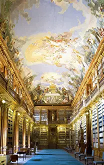 Prague Prints: CZECH Rep.. Prague. Strahov Monastery