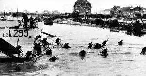 Wading Prints: D-DAY, Allied Troops invade Normandy