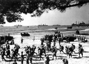 Battleship Prints: D-Day, Alpha Red Beach (D-Day)