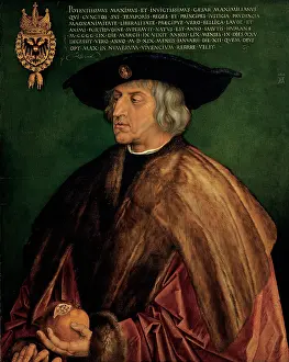 Coat Prints: D rer Albrecht, Portrait of Emperor Maximilian I