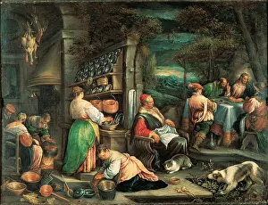 Dishes Prints: Da Ponte Jacopo know as Bassano
