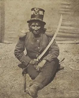 Lcgr1810 Prints: Dakota Chief who was engaged in the Dakota War of 1862