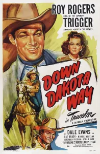 Horseback Prints: DOWN DAKOTA WAY, US poster art