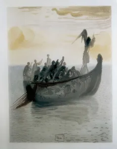 DALI, Salvador (1904-1989). The Divine Comedy. 1960. Illustration from an edition of Dante's "Divine Comedy"