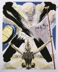 Dali Prints: DALI, Salvador (1904-1989). Don Quixote