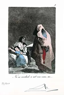 Dali Prints: DALI, Salvador (1904-1989). Les Caprices de Goya