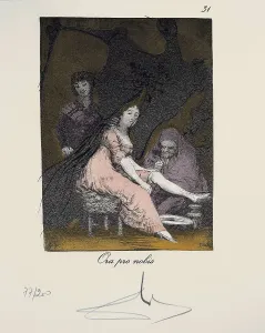 Dali Prints: DALI, Salvador (1904-1989). Los Caprichos by Goya