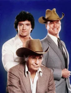 Family Prints: DALLAS, Patrick Duffy, Jim Davis, Larry Hagman, (Season 1), 1978-91