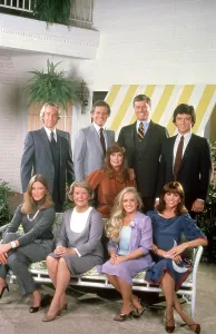 Linda Prints: DALLAS, top row, from left: Steve Kanaly