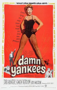 Jbp10jy16 Prints: DAMN YANKEES, Ray Walston, Gwen Verdon, Tab Hunter, 1958