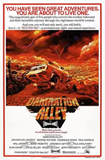 1977 Movies Prints: DAMNATION ALLEY, US poster art
