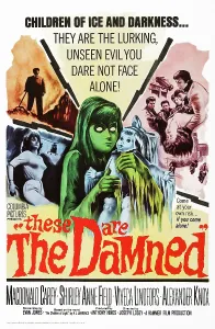 1963 Movies Prints: THESE ARE THE DAMNED, (aka THE DAMNED), US poster art, 1963
