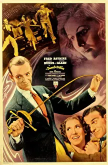 Burns Prints: A DAMSEL IN DISTRESS, top left from left: Fred Astaire