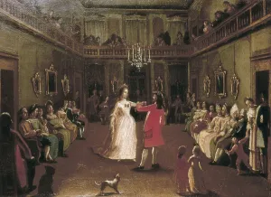 Dancers Prints: Dance. Anonymous artist. Venetian School