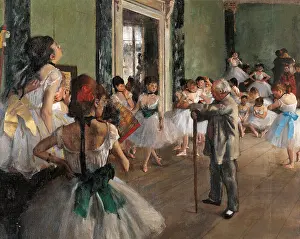 Teacher Prints: The dance class, by Edgar Degas