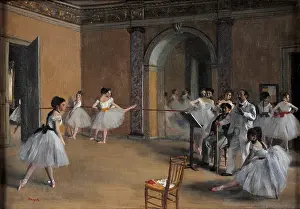 Degas Prints: Dance Foyer at the Opera, by Edgar Degas