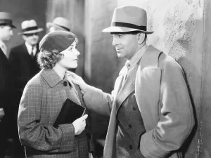 Overcoat Prints: GO INTO YOUR DANCE, from left, Ruby Keeler, Al Jolson, 1935