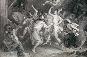 Witchcraft Prints: Dance of the witches. Romanticism