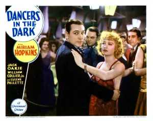 Raft Prints: DANCERS IN THE DARK, from left, George Raft, Miriam Hopkins, 1932