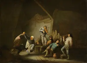 Occupational Prints: Dancing Couple, by Adriaen van Ostade