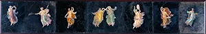Togetherness Prints: Dancing-girls, by unknown artist