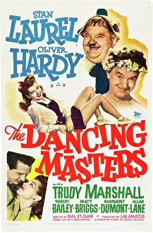 Hardy Prints: THE DANCING MASTERS, Oliver Hardy