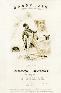 Stereotype Prints: Dandy Jim, from Carolina, a free black who dressed and acted above his station