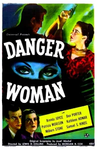 Brenda Prints: DANGER WOMAN, US poster, bottom left: Don Porter