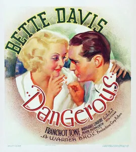 Lighting Cigarette Prints: DANGEROUS, l-r: Bette Davis, Franchot Tone on window card, 1935