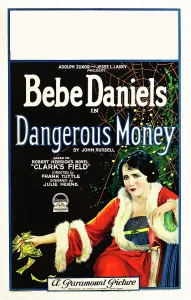 Fur Collar Prints: DANGEROUS MONEY, Bebe Daniels, 1924