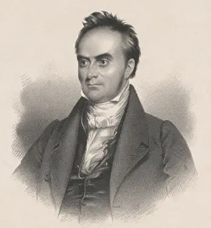 Cravat Prints: Daniel Webster, 1841-45, served as Secretary of State in the administration of John Tyler