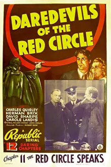 Landis Prints: DAREDEVILS OF THE RED CIRCLE, top from left: Charles Quigley