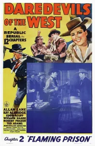 Allan Prints: DAREDEVILS OF THE WEST, top left: Allan Lane