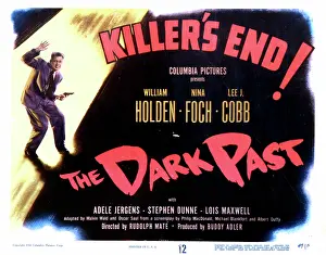 Holden Prints: THE DARK PAST, William Holden, 1948