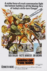 Images Dated 17th March 2014: DARK OF THE SUN, (aka THE MERCENARIES), US poster art, Rod Taylor, (center), 1968