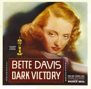 Academy Awards Prints: DARK VICTORY, Bette Davis on window card, 1939
