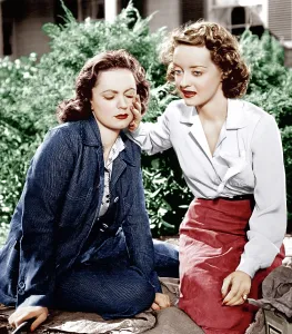 Blind Prints: DARK VICTORY, from left: Geraldine Fitzgerald, Bette Davis, 1939