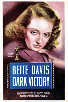 Posbyb Prints: DARK VICTORY, US poster, Bette Davis, 1939