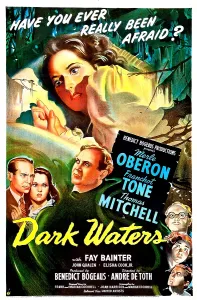 Cook Prints: DARK WATERS, US poster, Merle Oberon (top)