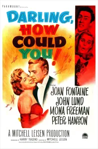 Fontaine Prints: DARLING, HOW COULD YOU!, US poster