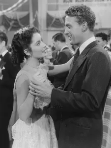 Stack Prints: A DATE WITH JUDY, from left: Elizabeth Taylor, Robert Stack, 1948