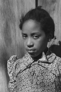 Expression Prints: Daughter of an African American tenant farmer in Creek County, Oklahoma. Feb. 1940