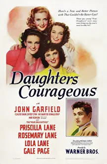 Gale Prints: DAUGHTERS COURAGEOUS, US poster art